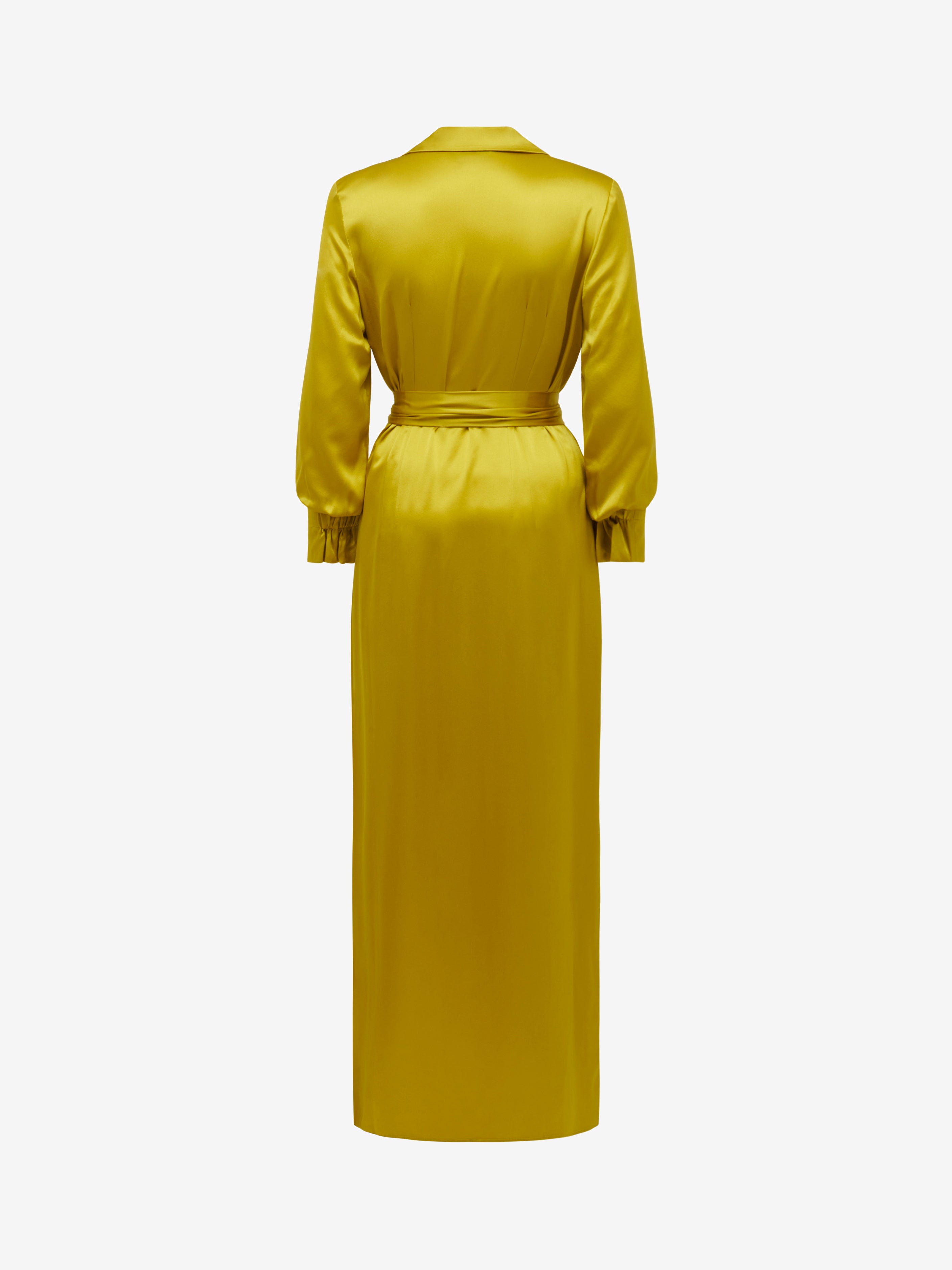 Elizabeth Long Robe - Gold