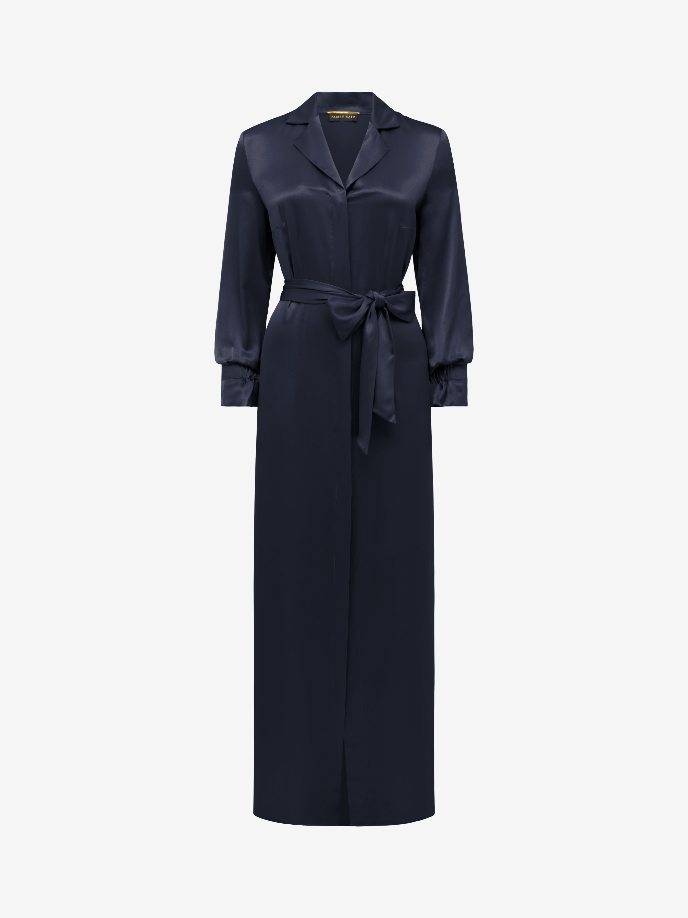 Elizabeth Long Robe - Navy