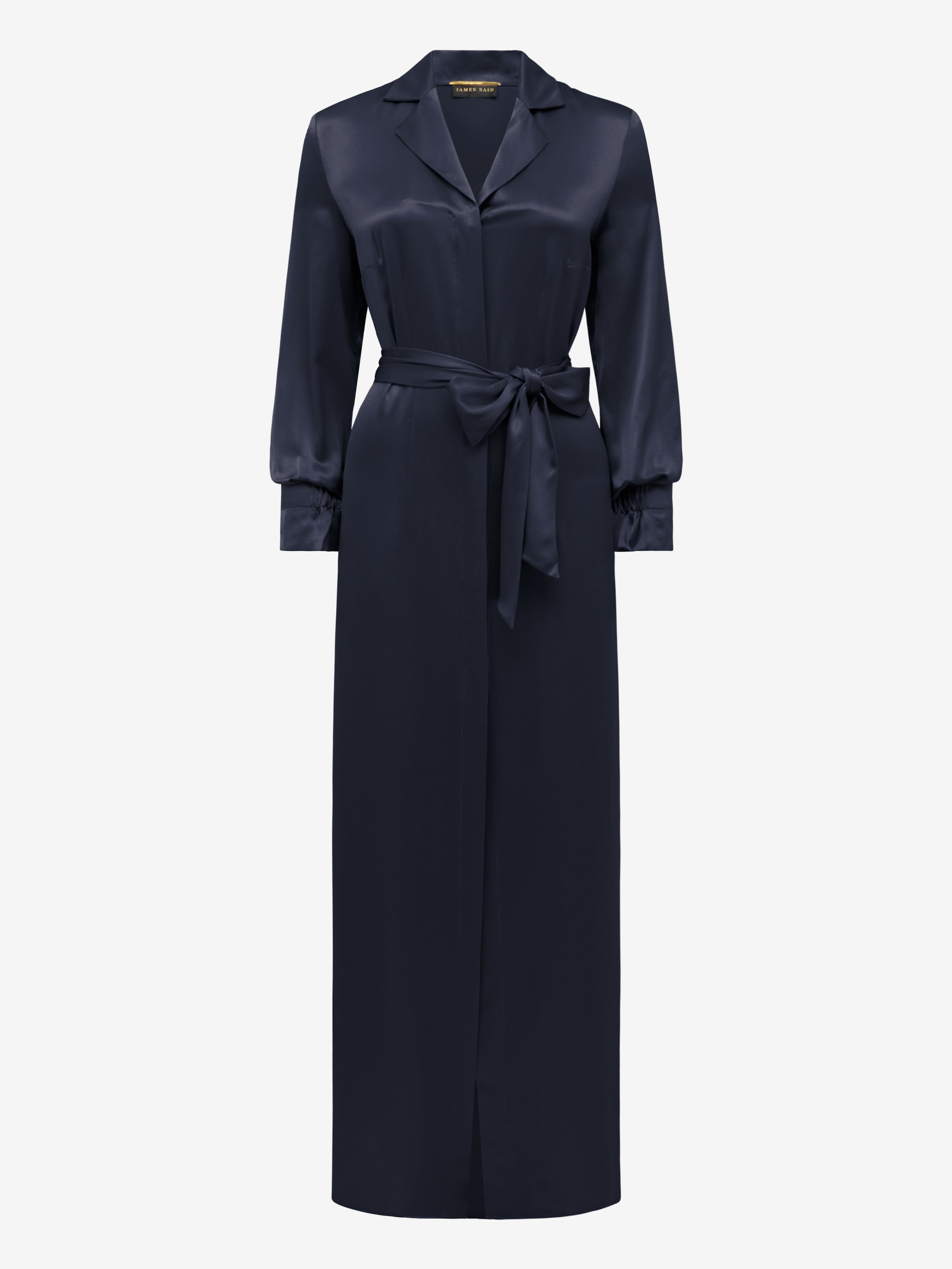 Elizabeth Long Robe - Navy