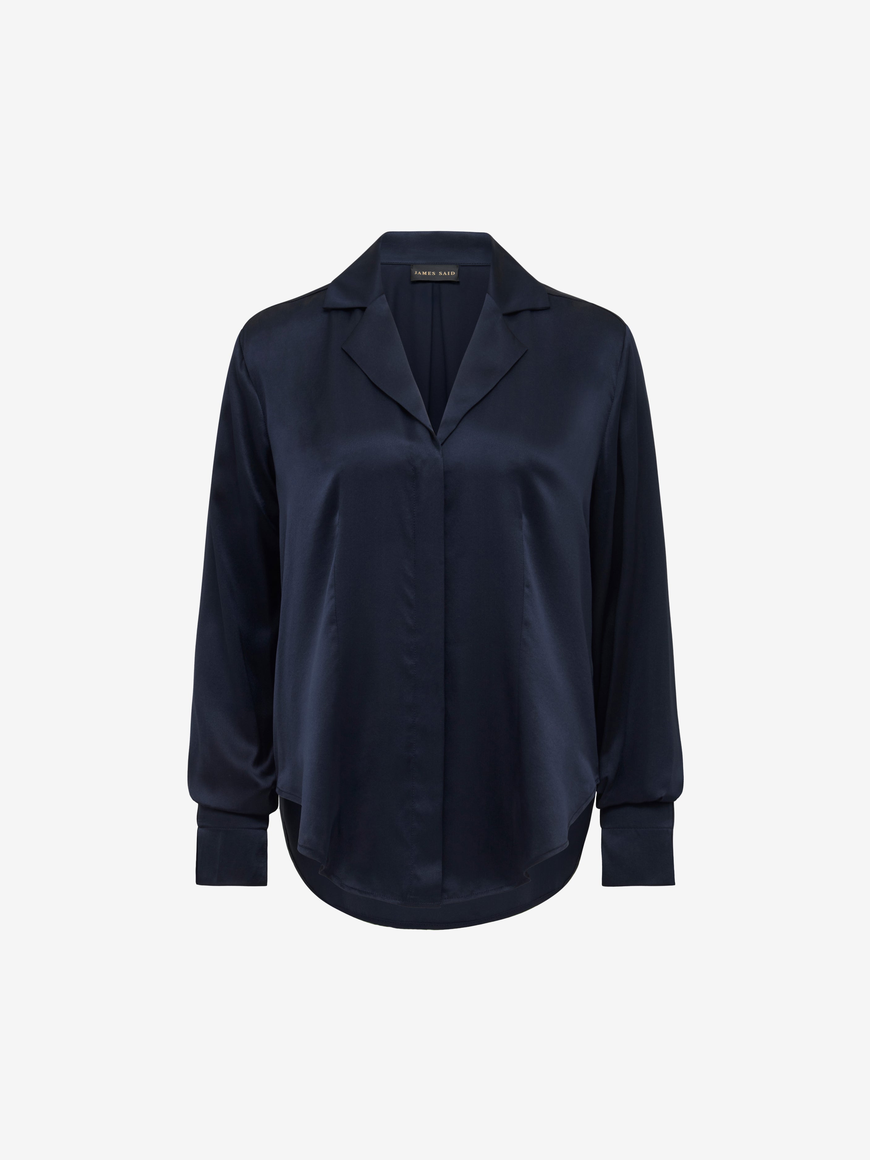 Sophia Pyjama Top - Navy