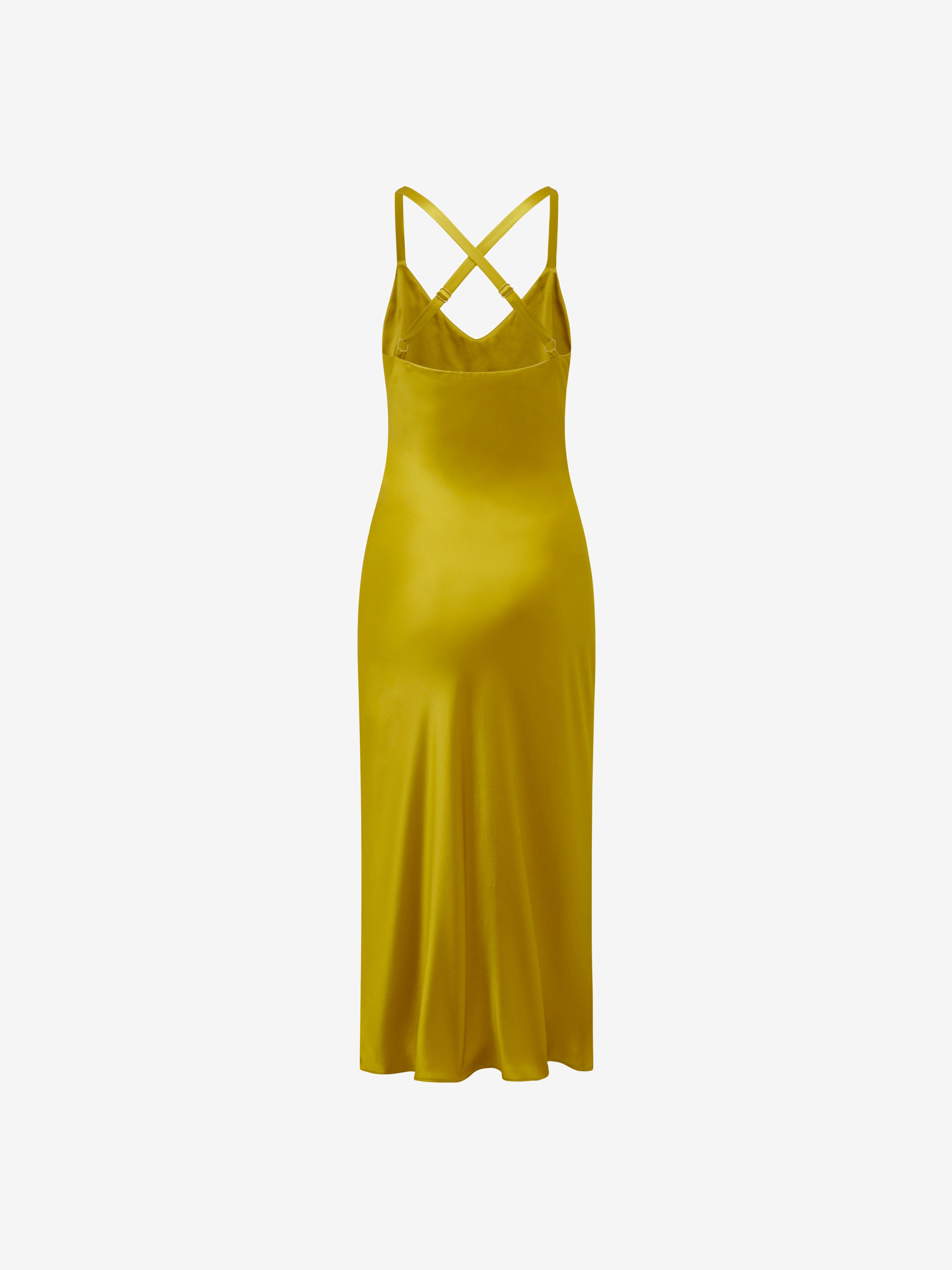 Brigitte Slip Dress - Gold