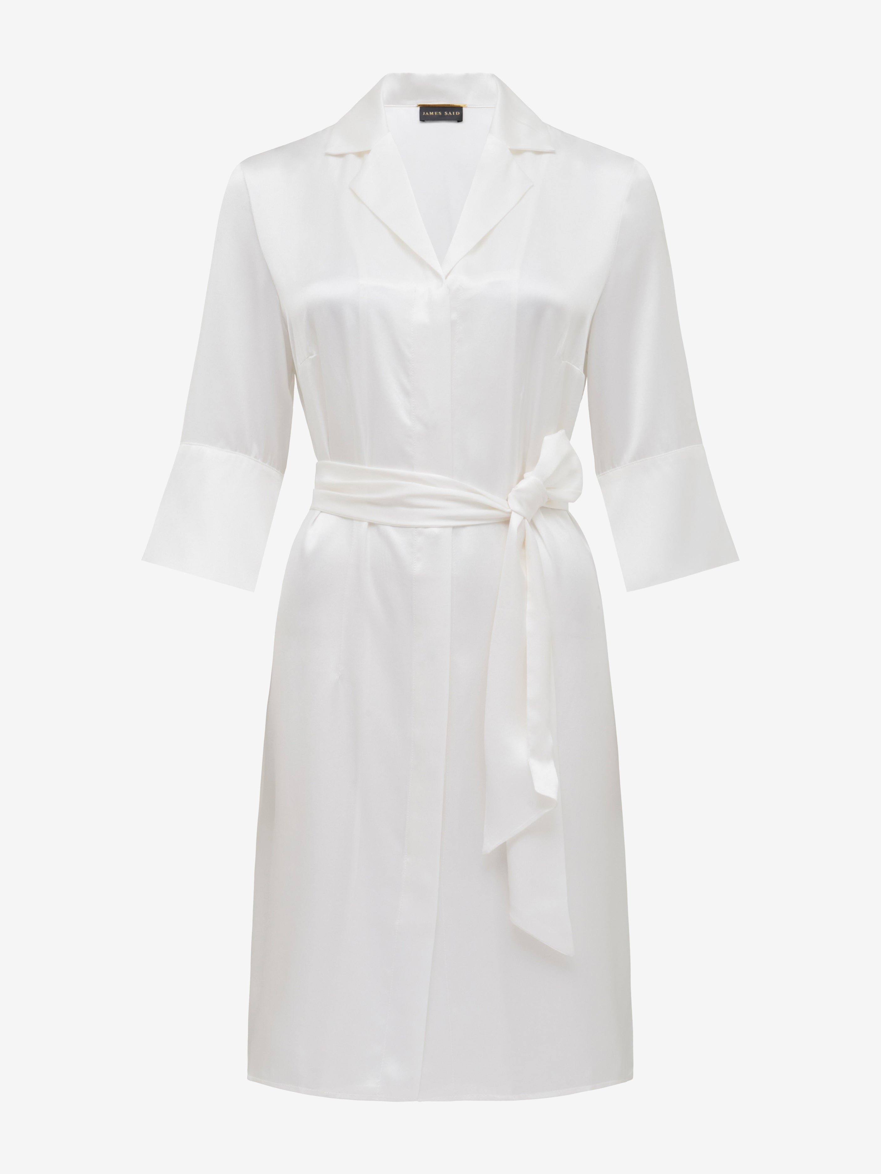 Audrey Short Robe – White