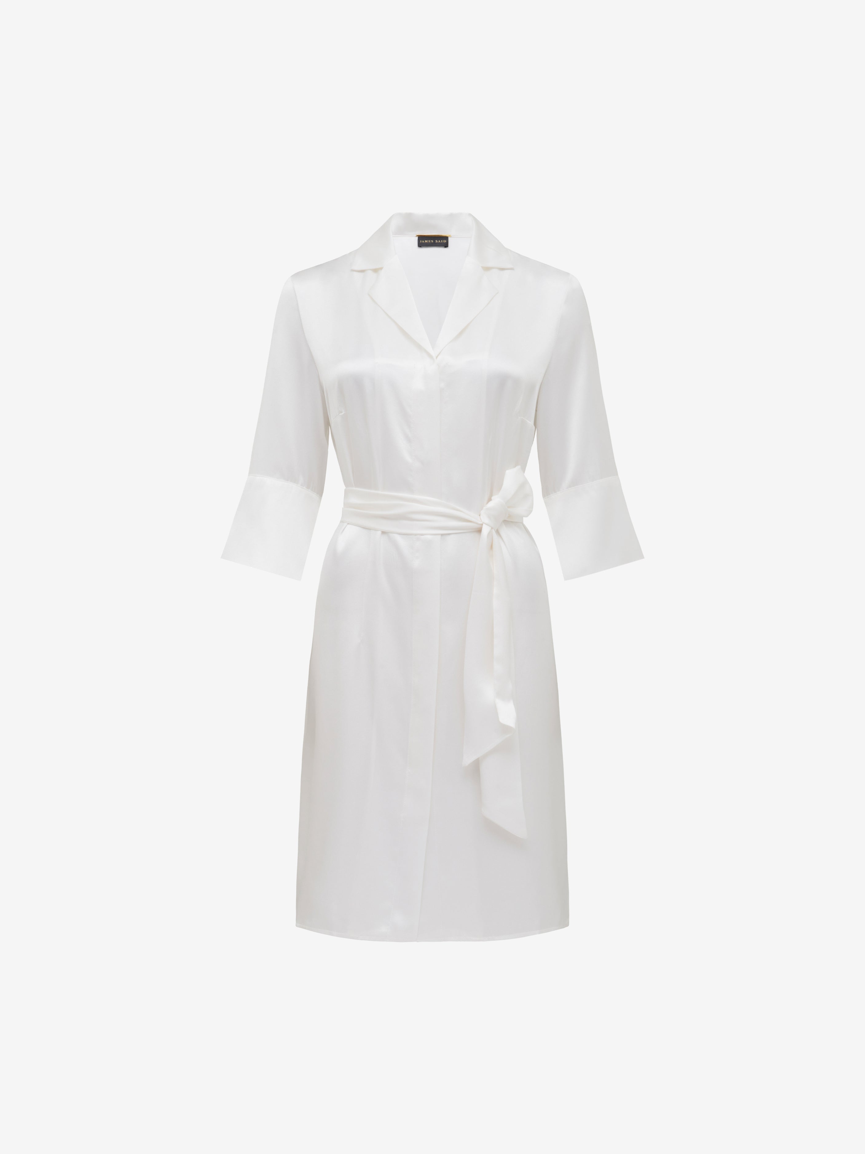 Audrey Short Robe – White